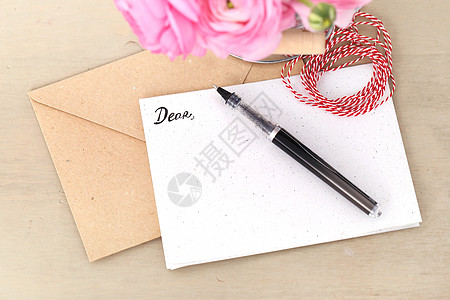 锅中美丽的花束庆典公寓玫瑰植物明信片桌子草本植物花朵邮件房子图片
