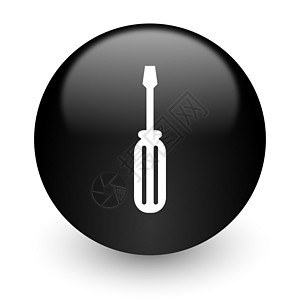 工具黑光的互联网图标乐器黑色仪表服务作坊机械商业按钮工程工作图片