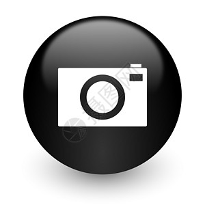 相机黑色光泽互联网 ico图片