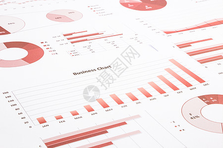 红商务图表 图表 年度报告和后向汇总g图片