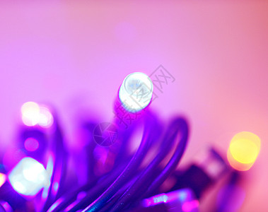 LED灯泡照明塑料宏观发射器电子产品力量风格家庭辉光科学图片