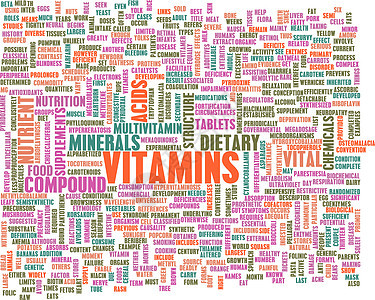 维生素矿物药片处方食物平衡饮食科学补充食品化合物图片