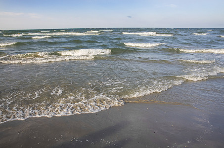 沙沙海浪图片