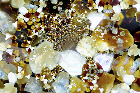 沙粒粮食谷物极化砂粒材料碎石万花筒科学矿物质矿物图片