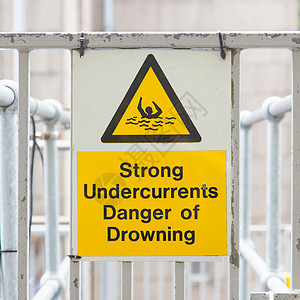 水危险标志牌海浪死亡男人冒险安全溺水插图白色风险暗流图片