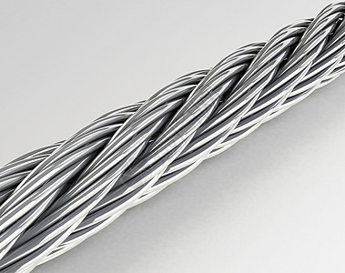 钢绳金属漩涡螺旋绳索电缆图片