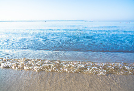 清晨波端特写波浪波浪状海浪乐趣支撑假期软糖海岸海洋海滩图片