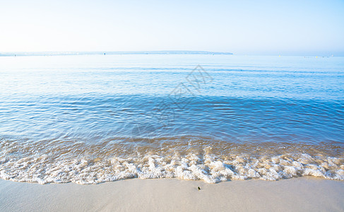 清晨波端特写乐趣波浪状假期海岸旅游海滩波浪软糖支撑海浪图片