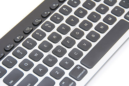 黑黑计算机键盘电脑塑料数据数字控制桌面按钮英语技术中风图片