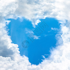 云层塑造的天空心情感天线动机空气蓝色字母自由阳光想像力创造力图片