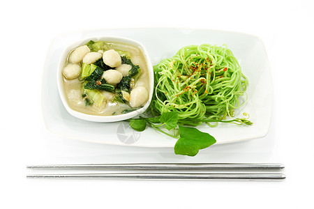 日本面条筷子营养美食小吃午餐竹子绿色饮食食物蔬菜图片