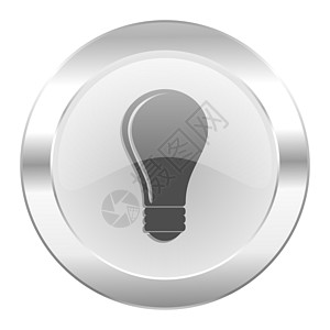 孤立的网络图标环境回收条子灯光技术工程创新灯泡合金按钮图片