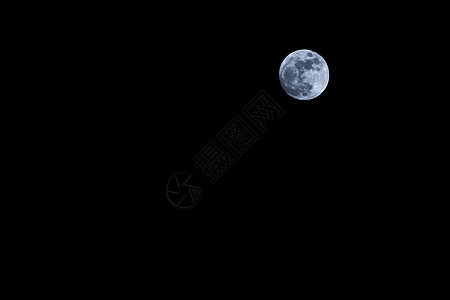 满月月地平线月球天空星系文件夹星星艺术反射科学辉光图片
