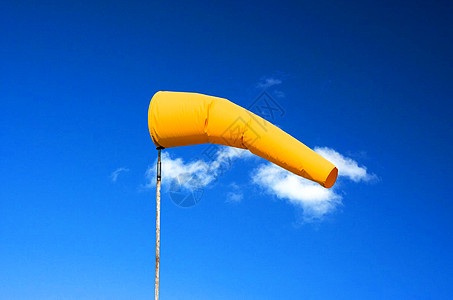 黄色风车风箱 风袜 风向指示器背景
