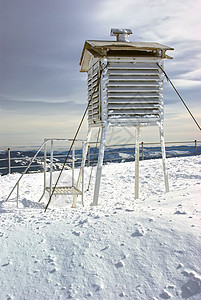 冬季天气站图片
