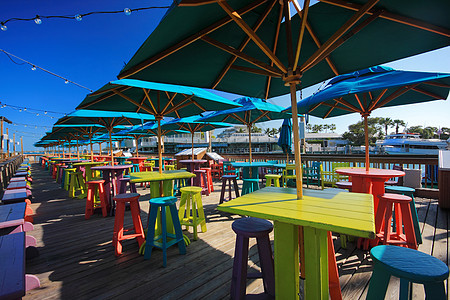 西基西码头海洋绘画天空假期太阳服务酒吧钥匙场景水池图片