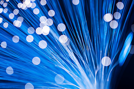 蓝色纤维光学墙纸光束互联网运动工程全球交通网络电子产品宏观背景图片
