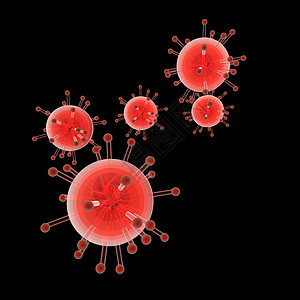 病毒细菌健康插图暴发生物学细胞医疗药品科学疾病背景图片