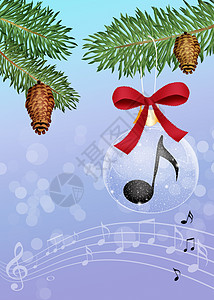 圣诞音乐会音乐庆典卡通片笔记微笑派对孩子们唱歌卡拉ok雪花图片