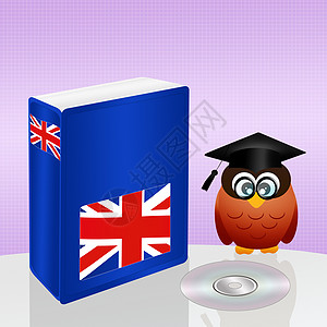 英语课程英语班旗帜下载商业班级文凭外国教育多功能磁盘国际图片
