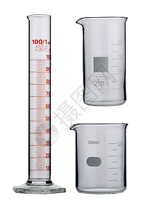 实验室室玻璃器件套在背景上技术器皿烧瓶化学品实验室测试实验团体医疗化学图片