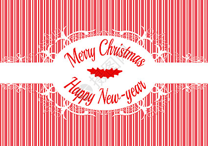 糖果甘蔗标签  圣诞快乐 新年快乐插图边框红色框架横幅墙纸风格派对贴纸庆典图片