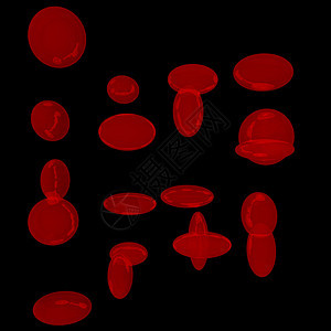 黑色上方的红色粒子血管卫生保健细胞凝块生物学白色微生物学动脉插图图片