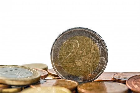 欧元硬硬币开支联盟财富金融商业货币图片