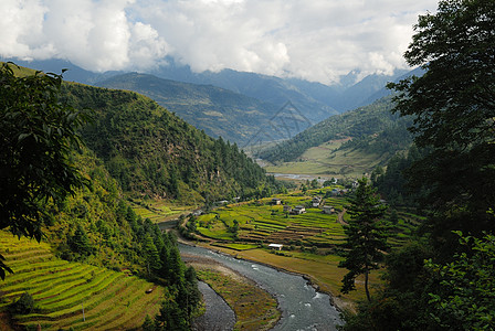 尼泊尔中部Shivalaya村图片