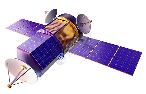 3D地球人造卫星模型3D导航地球技术数据互联网发射望远镜网络飞船车站图片