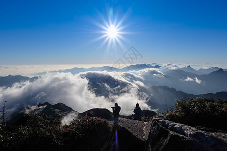 日出在山上阳光都市星形山沟风景环境文化旅行假期风光图片