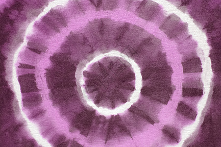 领带染色织物技术圆形印刷圆圈染料工艺紫色月亮衬衫打印图片