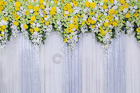 花纹背景庆典玫瑰婚姻叶子工作室丝带仪式花瓣兰花百合图片