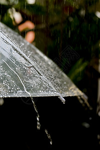 雨中保护伞以古老的音调商业街道解决方案安全天气图片