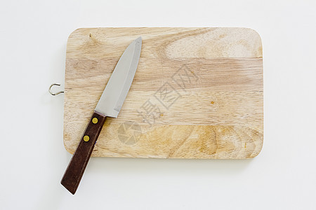 在现实生活中 日本烹饪用刀和切菜板美食工具餐具市场质量边缘木头厨师屠夫德巴图片
