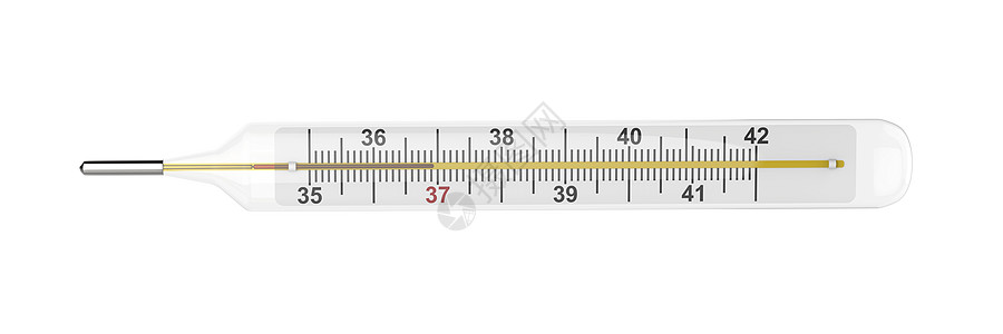 医疗温度计药品疾病测量温度保健卫生乐器玻璃高清图片