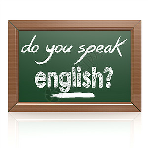 您是否说英语图片