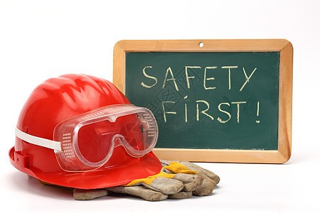 安全第一安全首先概念商业木板注意力写作警告白色工作危险木头帽子图片