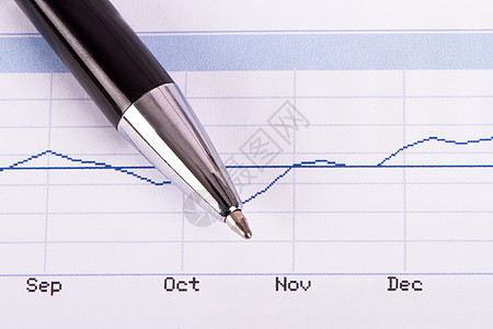 商业图表频率进步现金铅笔投资贸易报告节约金融影棚图片