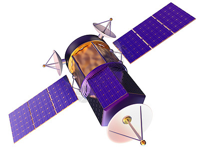 3D地球人造卫星模型3D行星科学地球全球数据盘子电讯导航系统环绕图片