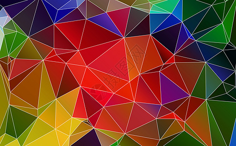 抽象几何背景辉光技术三角形小册子马赛克钻石娱乐墙纸横幅商业图片