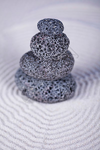Zen 石头 神奇环境大气主题禅意头脑传统专注场景冥想精神灵魂艺术平衡图片