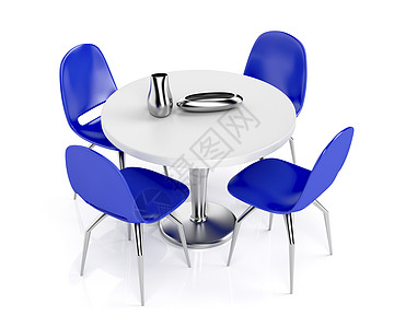 餐厅套餐办公室花瓶用餐塑料座位合金餐椅椅子金属桌子图片