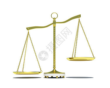 金光与影子的平衡 左碗在下面 孤立诉讼制药诚实法官重量金子法律法庭阴影测量图片