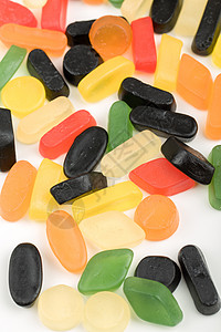 彩色果冻罐头味道糖果宏观食物口香糖橡皮糖果味小吃乐趣饮食图片
