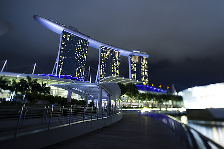 新加坡天线 金融中心商业场景市中心城市旅游码头建筑学天空建筑反射图片
