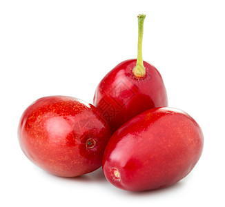 角浆果玫瑰白色营养食物水果浆果红色美食维生素宏观图片