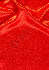 红丝绸海浪织物衣服插图热情浪漫投标材料窗帘艺术图片