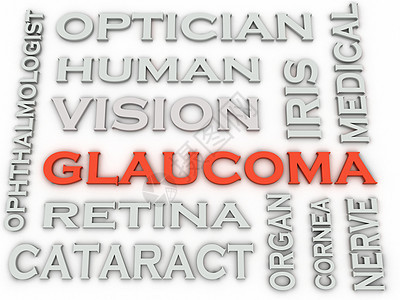 3d图像 Glaucoma发布概念词云背景医疗生物学测试鸢尾花配镜师疾病教育科学白内障身体图片