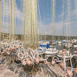 小型渔港旅行港口电缆渔业工作渔夫海岸螃蟹钓鱼刀具图片